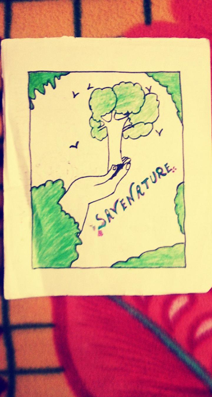 save nature drawing||environment pollution poster - YouTube-saigonsouth.com.vn